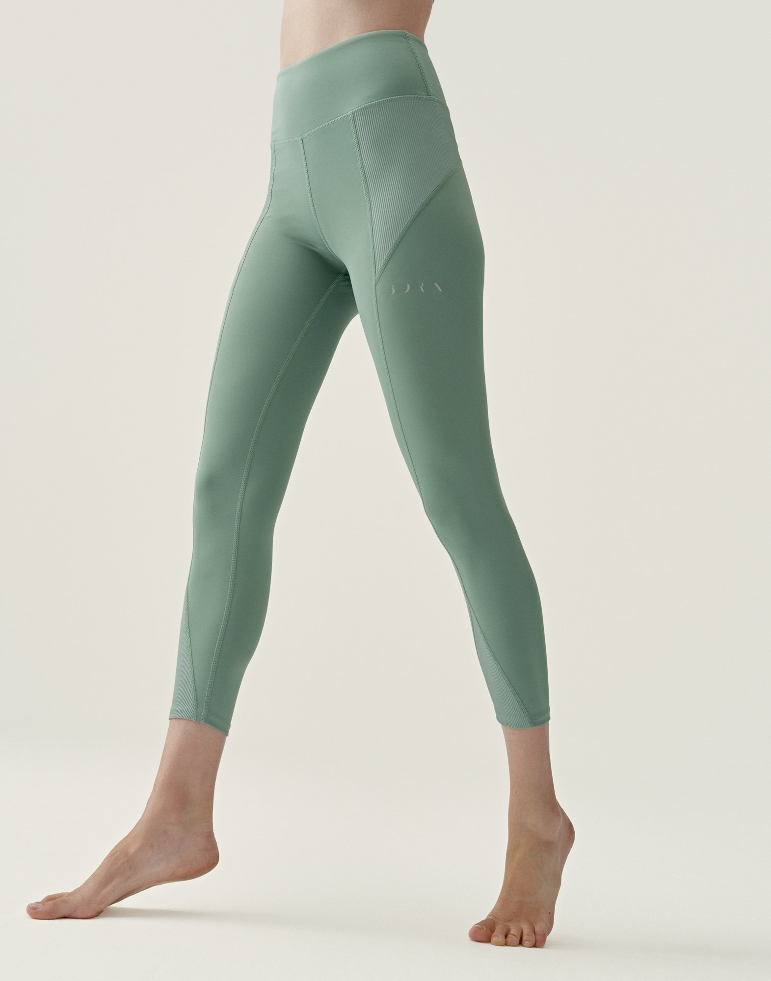 Performance long sport leggings BORN LIVING YOGA Green