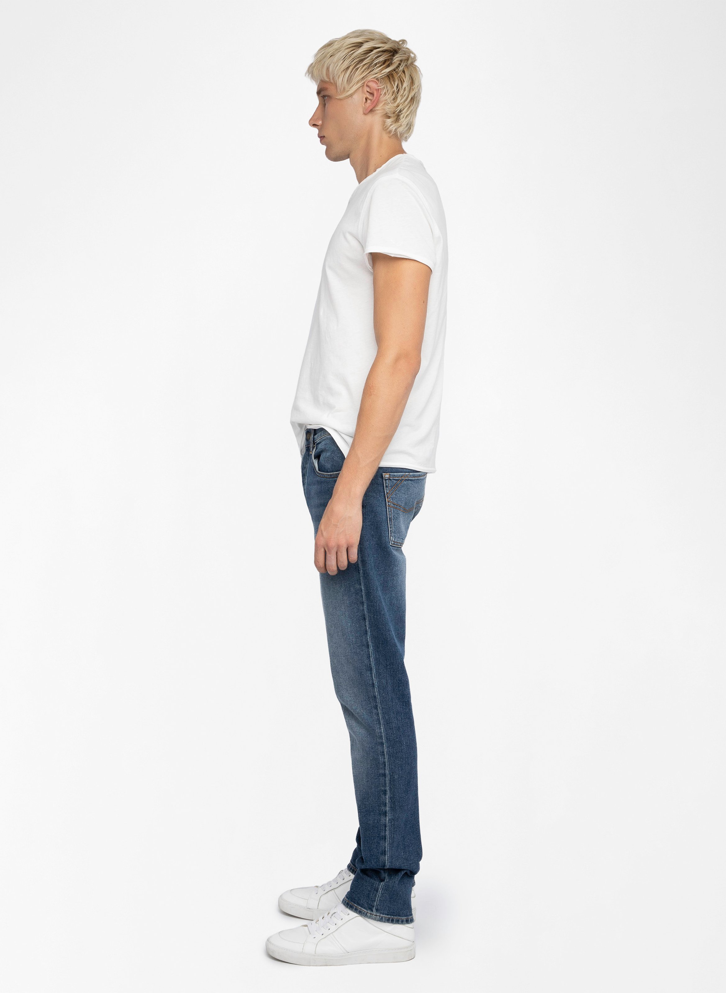 Slimfit-Jeans aus Stretch-Baumwolle ZADIG&amp;VOLTAIRE Blau