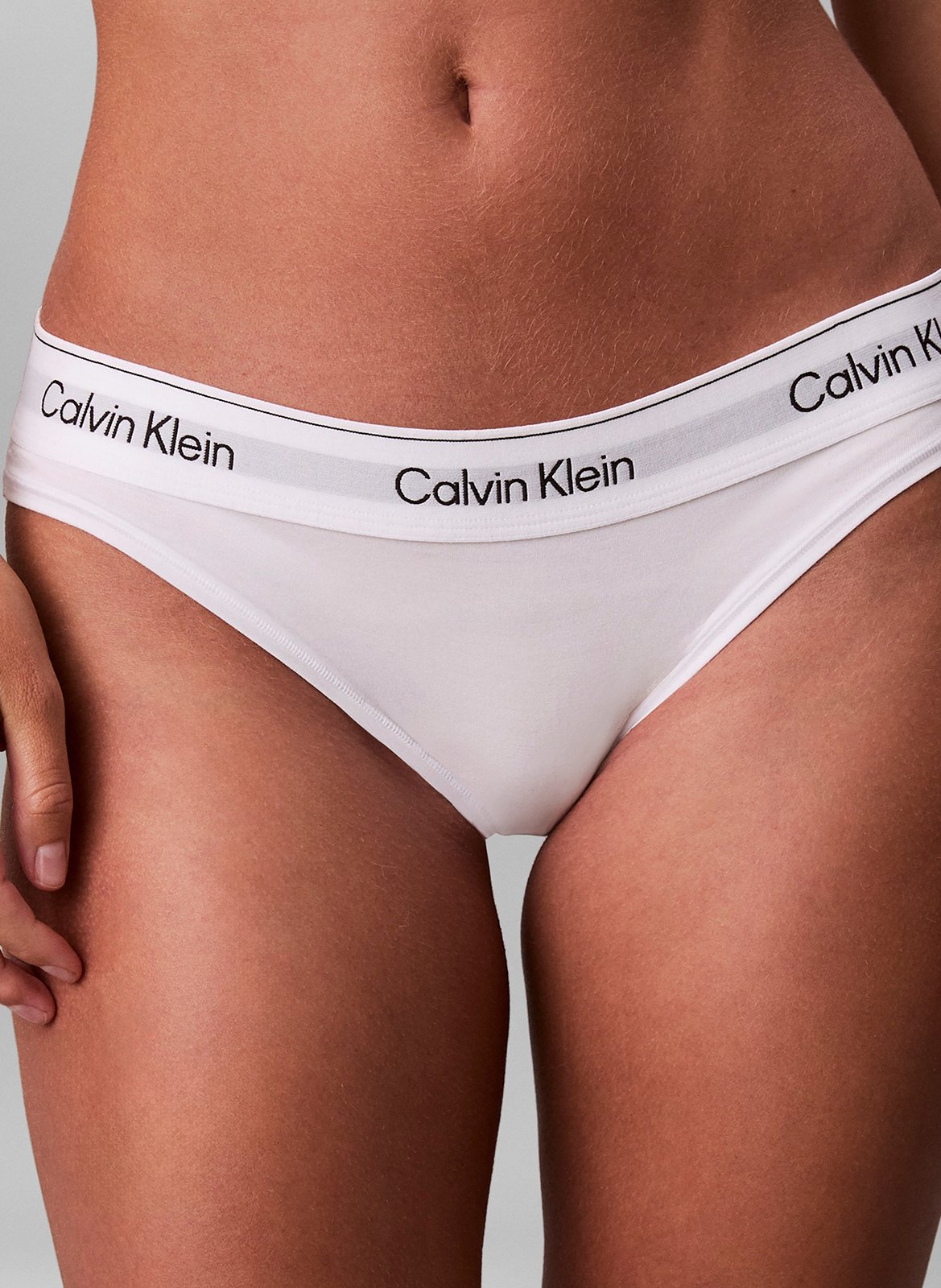 Cotton-blend panties CALVIN KLEIN UNDERWEAR White