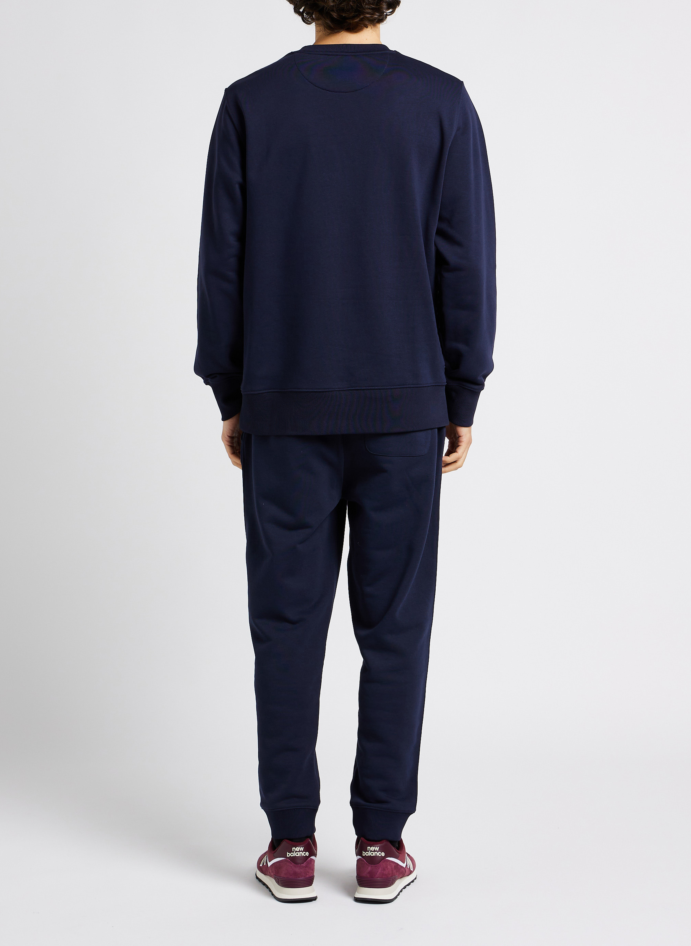 Rundhals-Sweatshirt aus Baumwoll-Mix GANT Blau