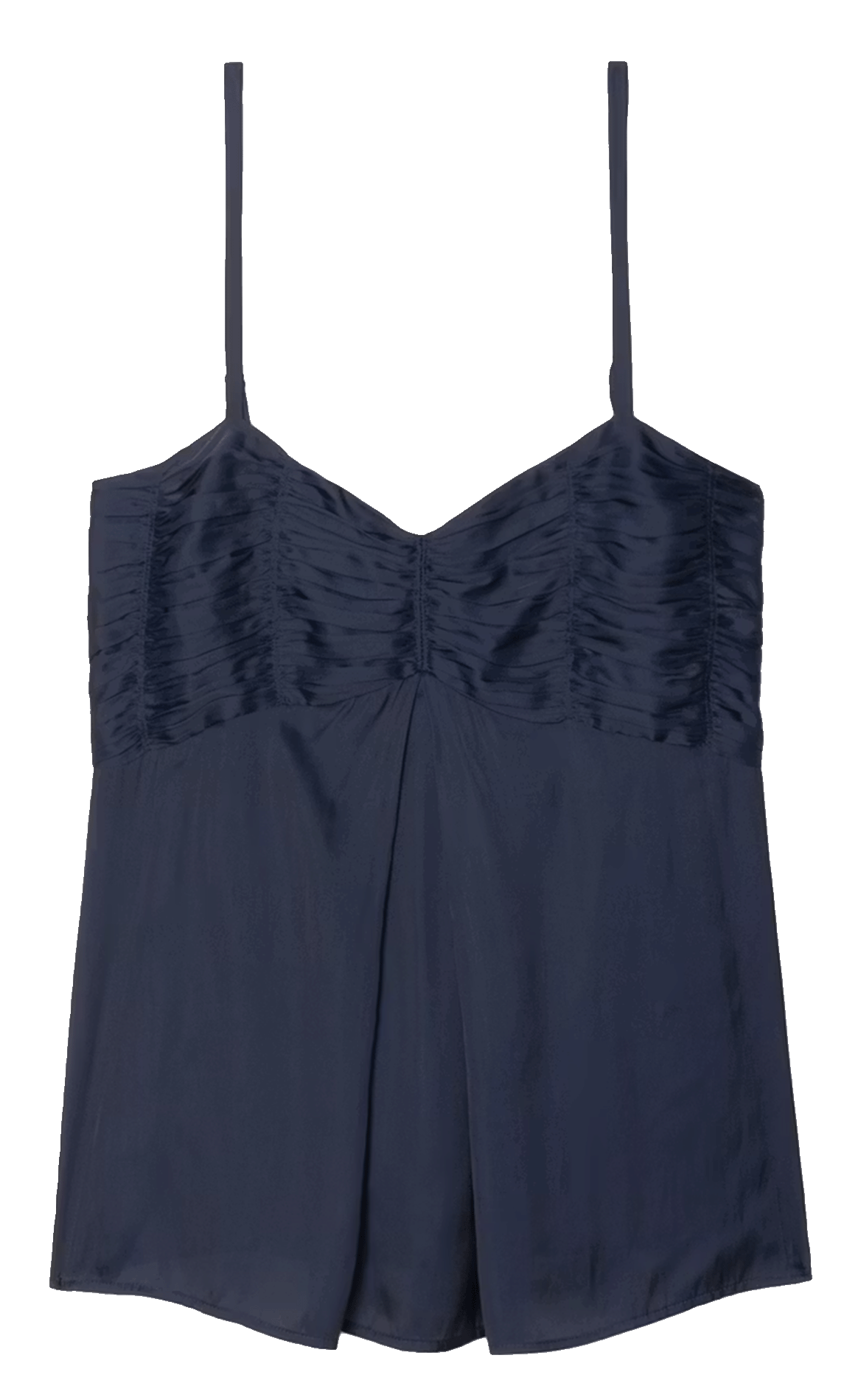 Caraco V-hals van satijn ZADIG&VOLTAIRE Blauw