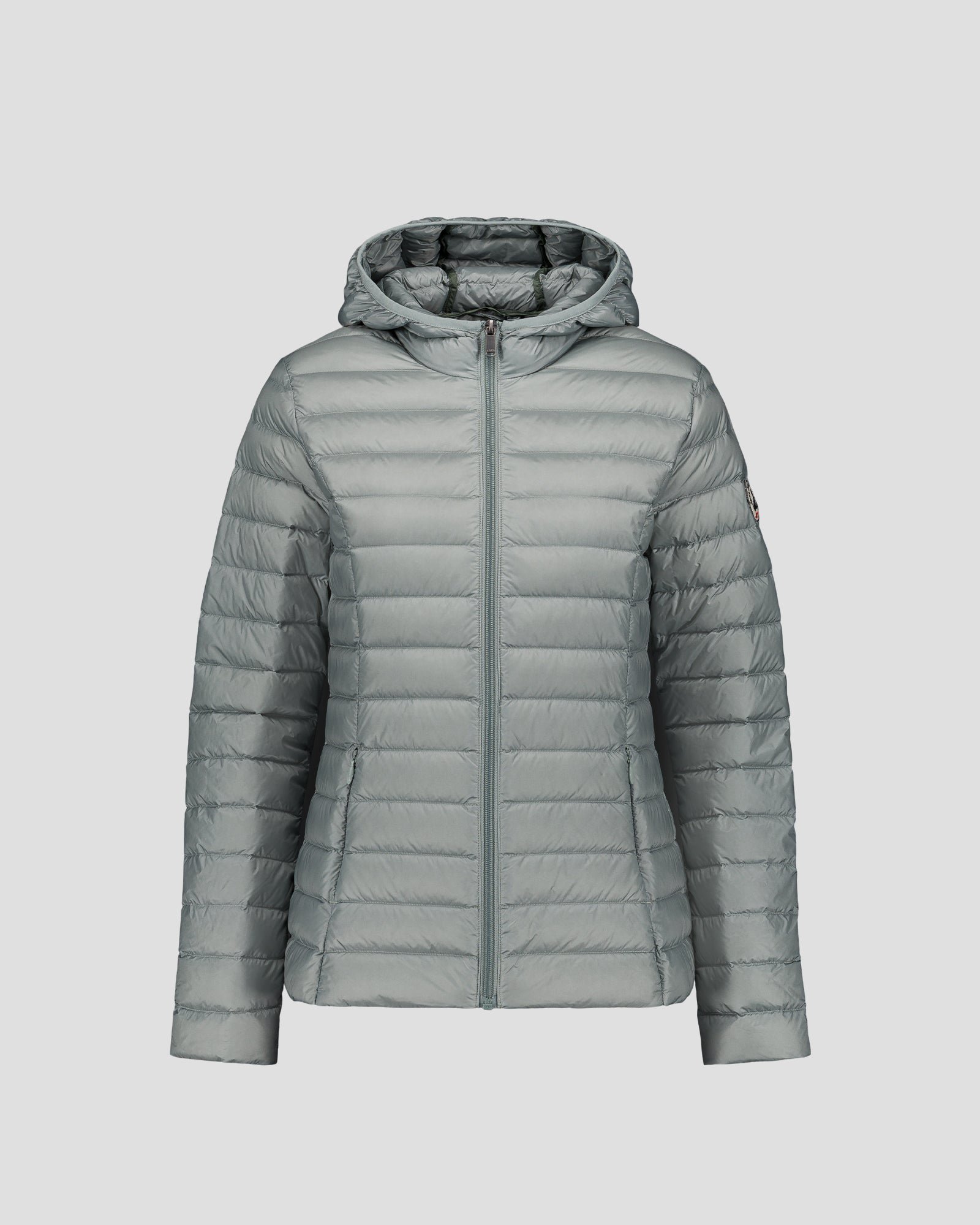 Lightweight hooded puffer jacket Cloe JOTT Grey
