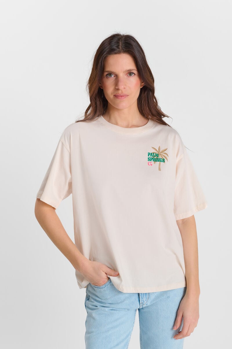 Tommy Badge T-shirt LE TEMPS DES CERISES White