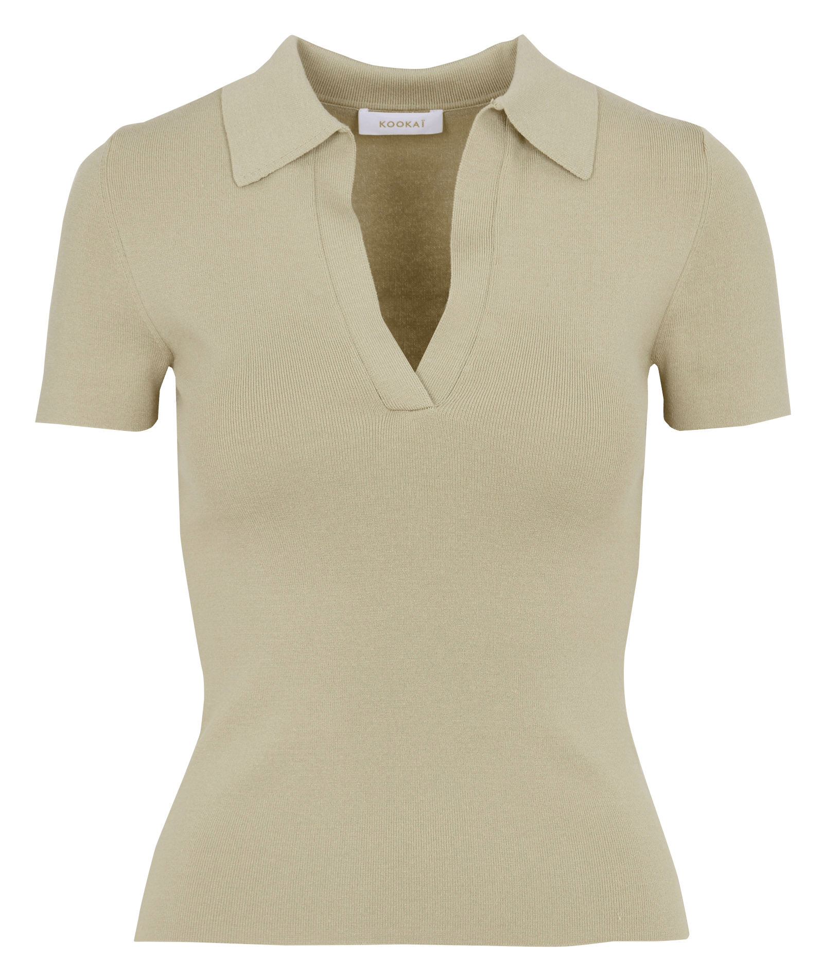 Rechte polo KOOKAI Groen