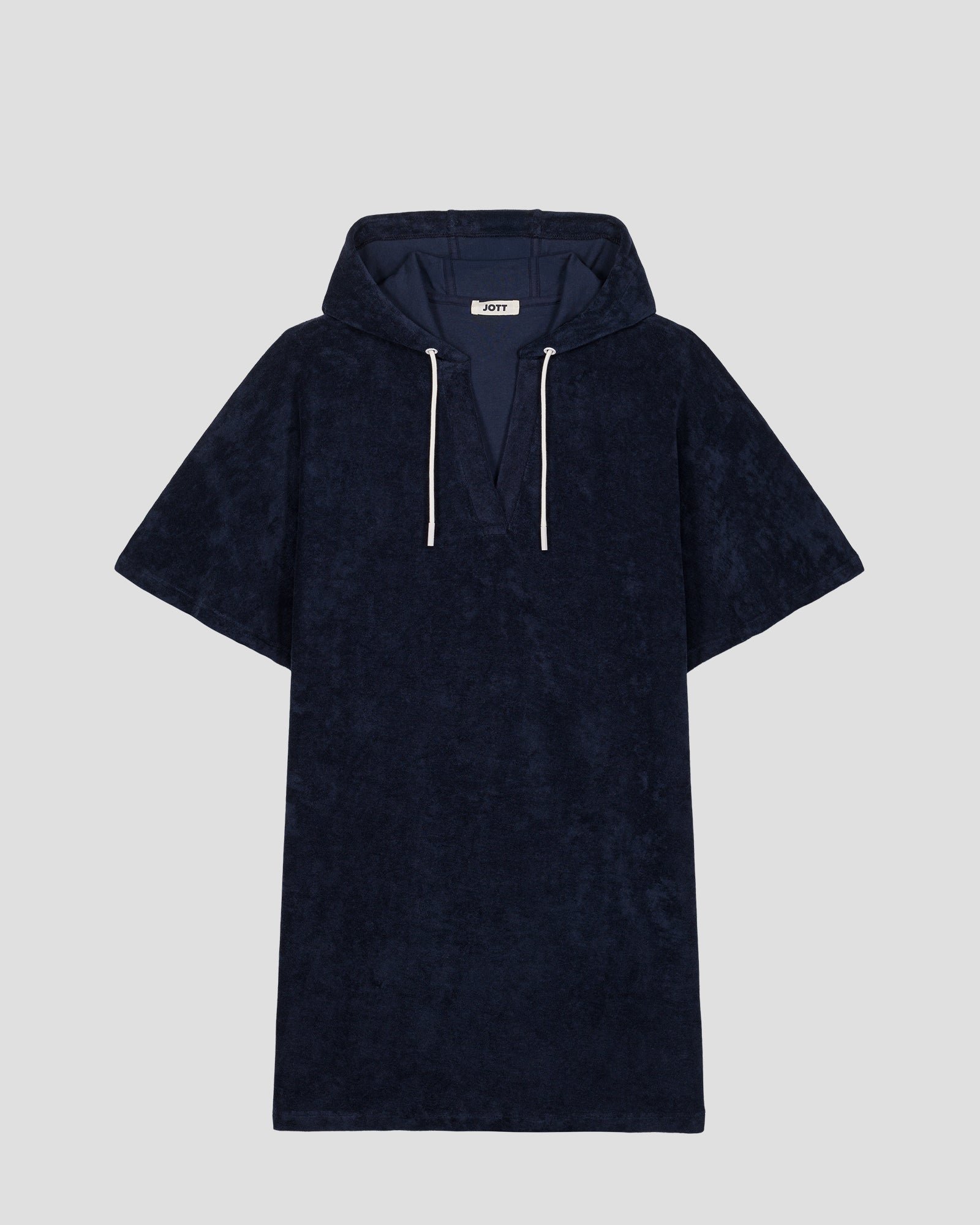 Robe éponge à capuche pearl JOTT Bleu