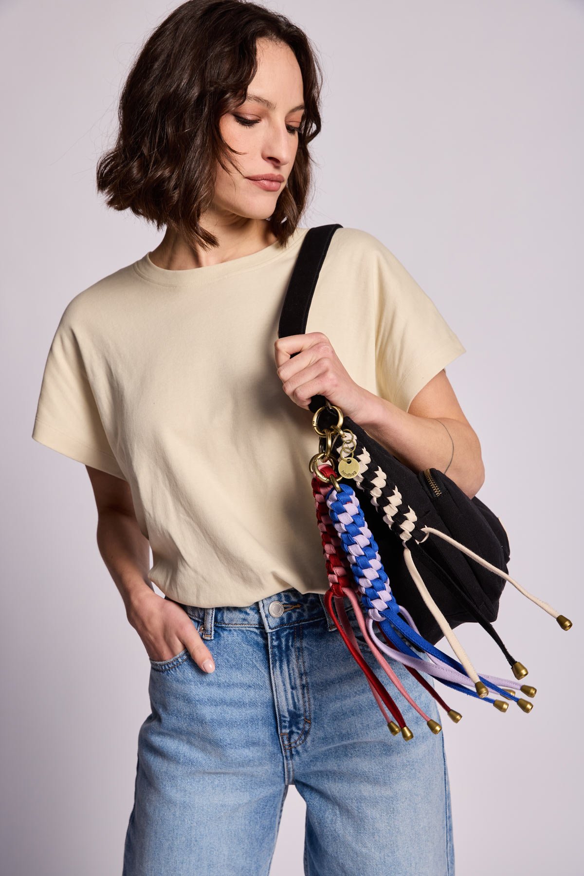 Porte-clés sammy HINDBAG Bleu