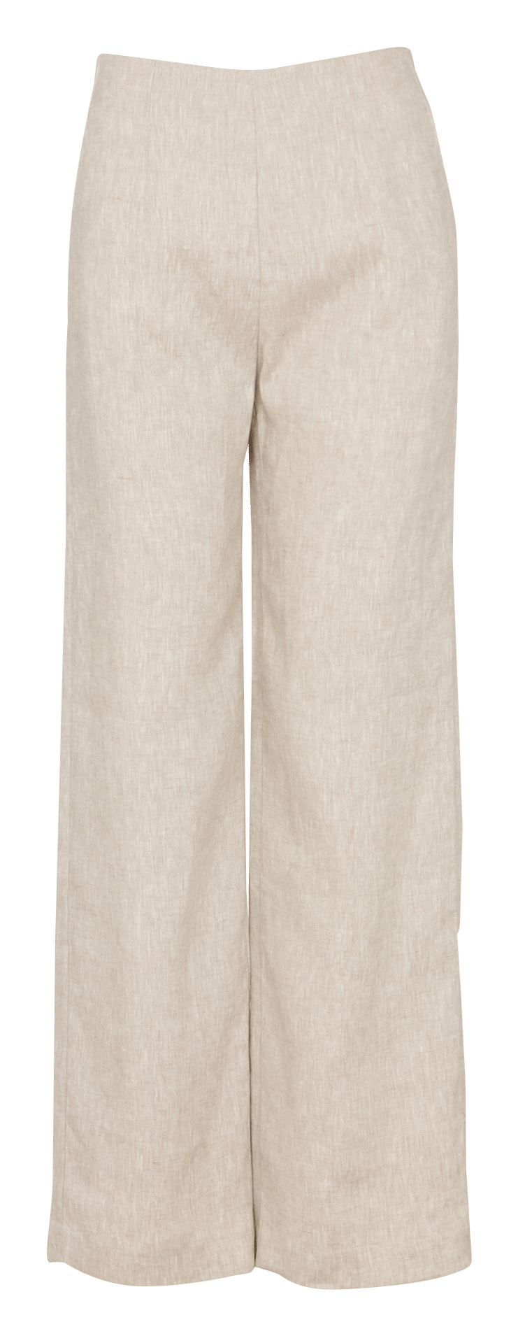 Straight linen trousers KOOKAI Beige