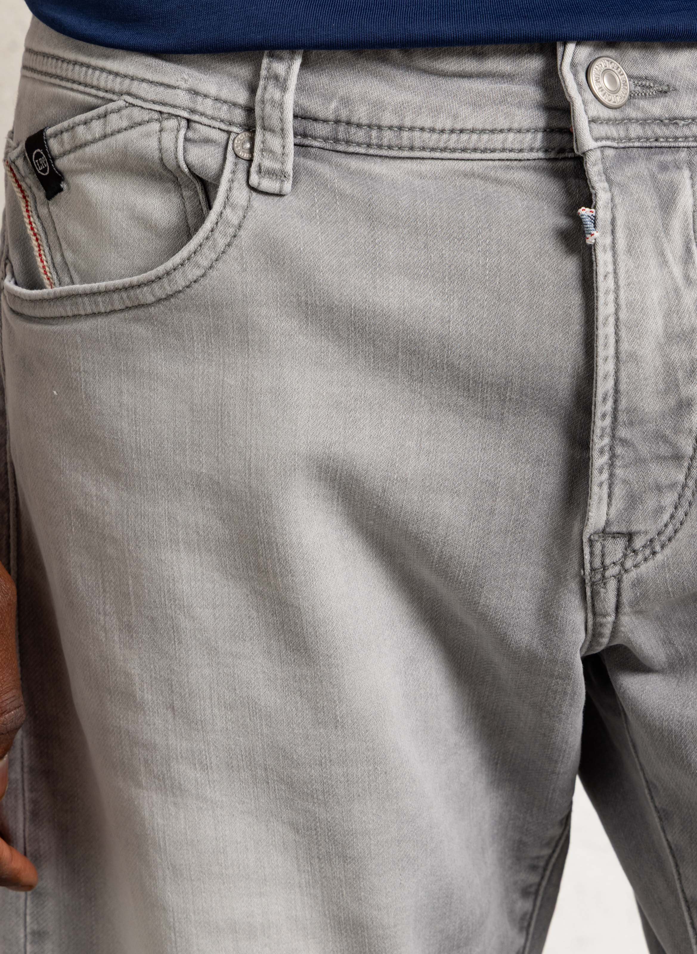 Bermuda en denim LE TEMPS DES CERISES Gris