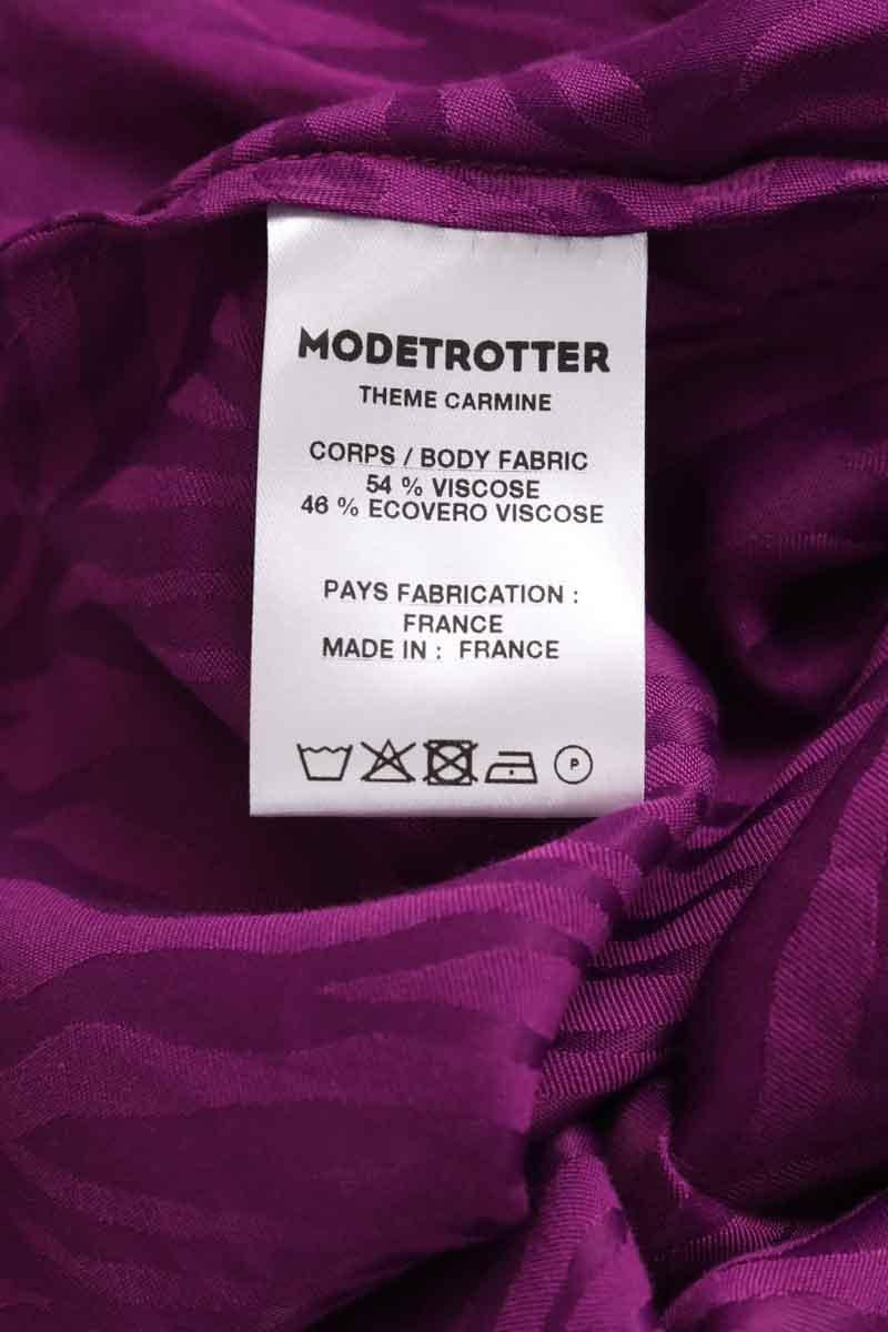 Blouse MODETROTTER - Seconde Main Purple