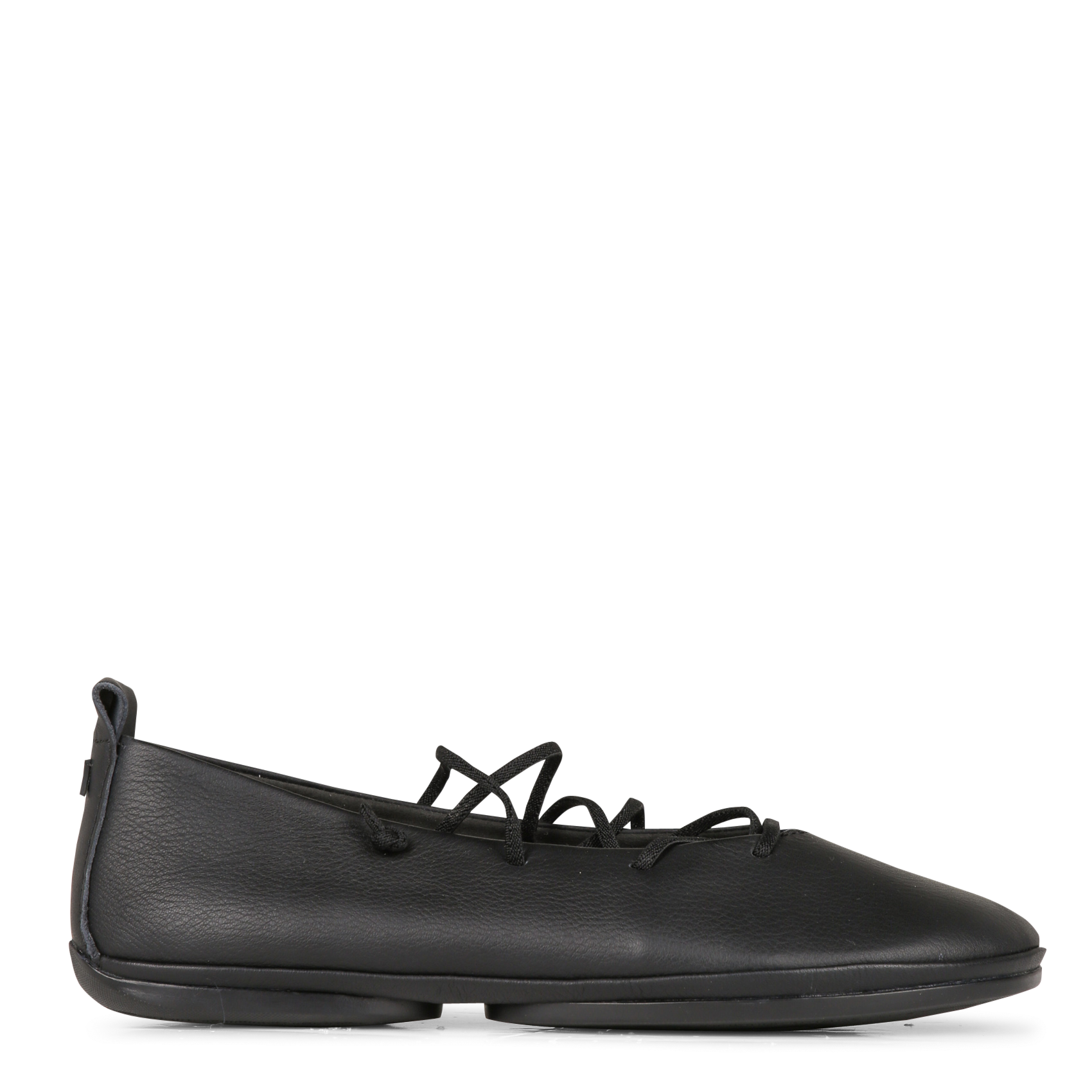 Leather ballet pumps CAMPER Black