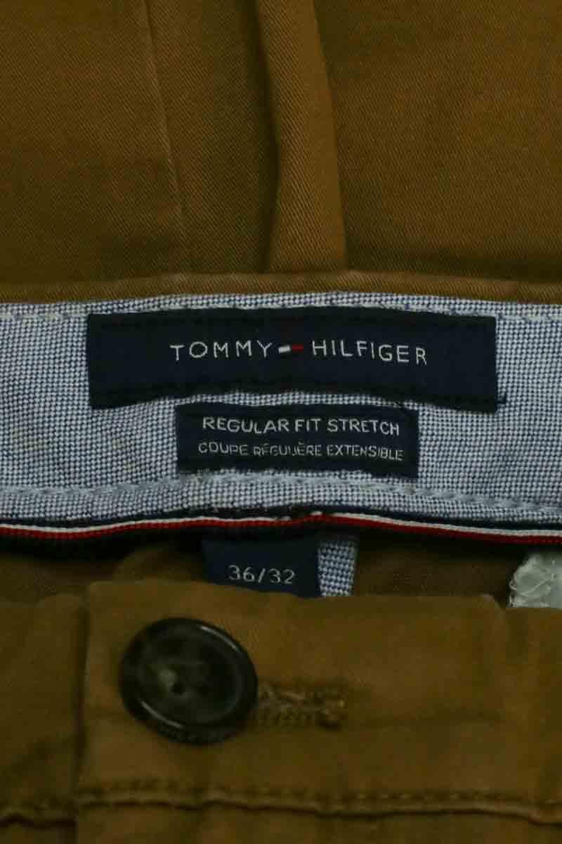 Straight-leg pants TOMMY HILFIGER - SECONDE MAIN Brown