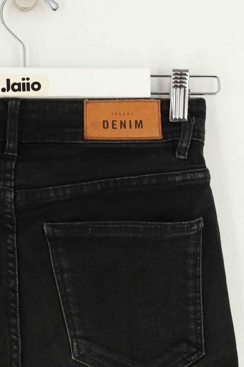 Slim-fit jeans SEZANE - Seconde main Black
