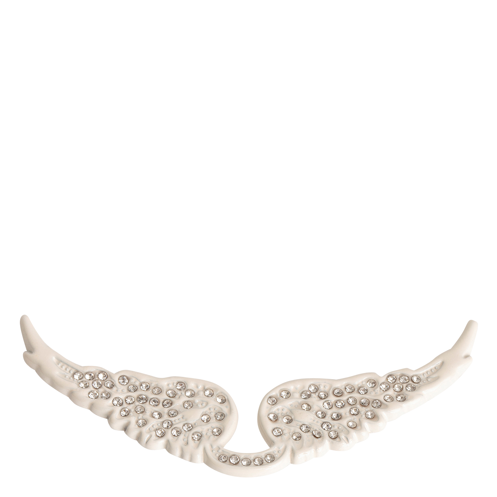 Flügel-Anhänger mit Strass ZADIG&VOLTAIRE Weiss