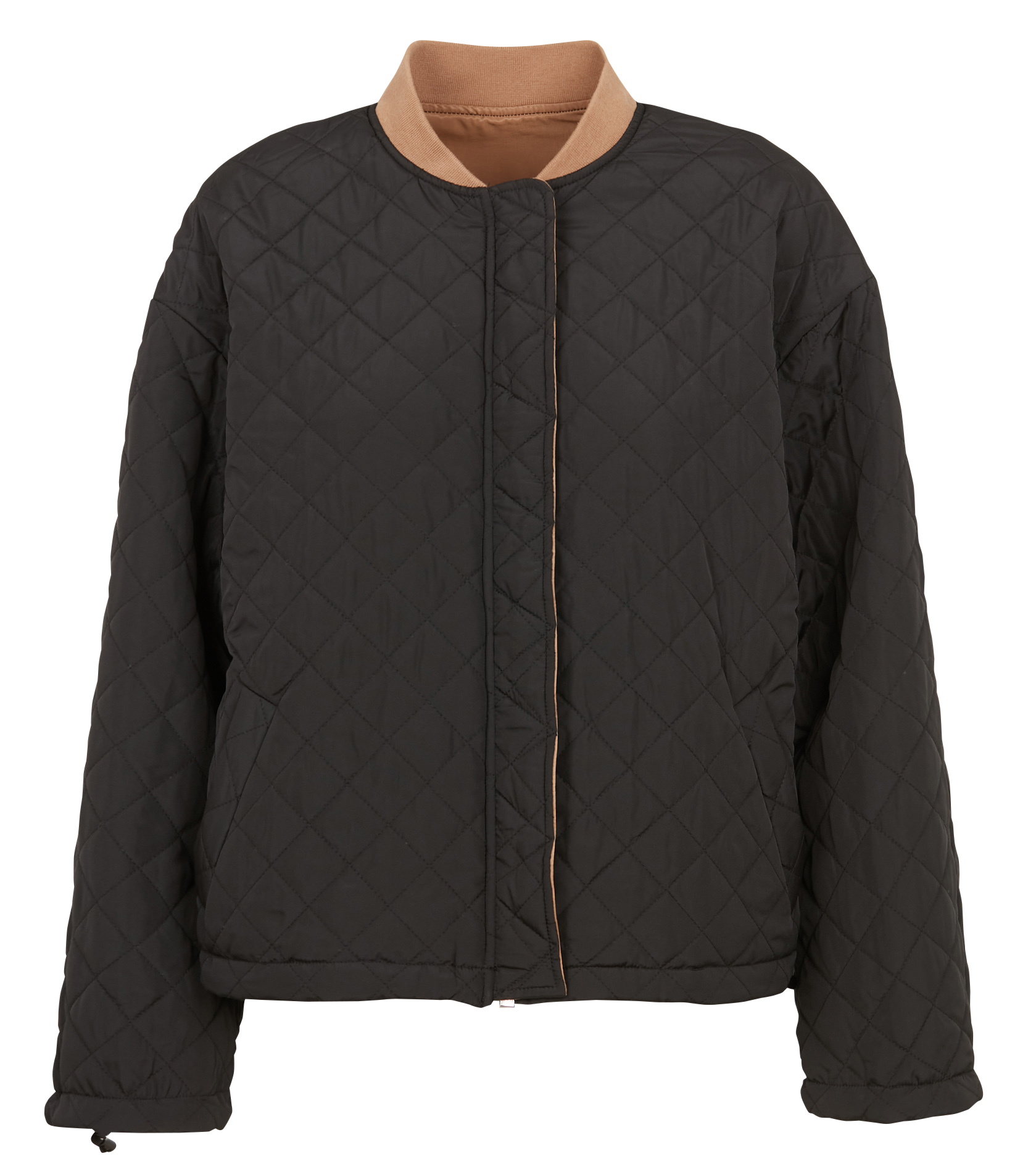 Blouson col montant  OBJECT Marron