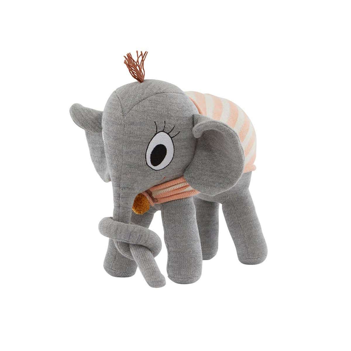 Cotton and polyester plush OYOY LIVING DESIGN Grey