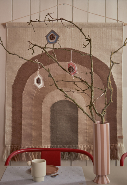 Stoneware vase OYOY LIVING DESIGN Brown