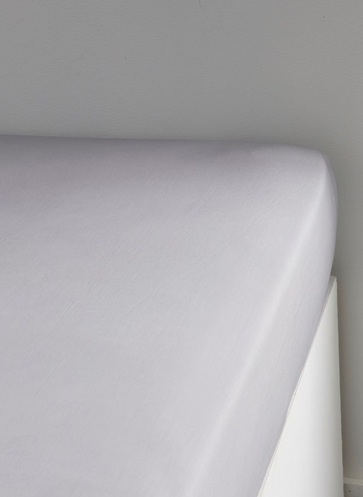 Fitted sheet with deep pockets in cotton TODAY LINGE DE MAISON Grey