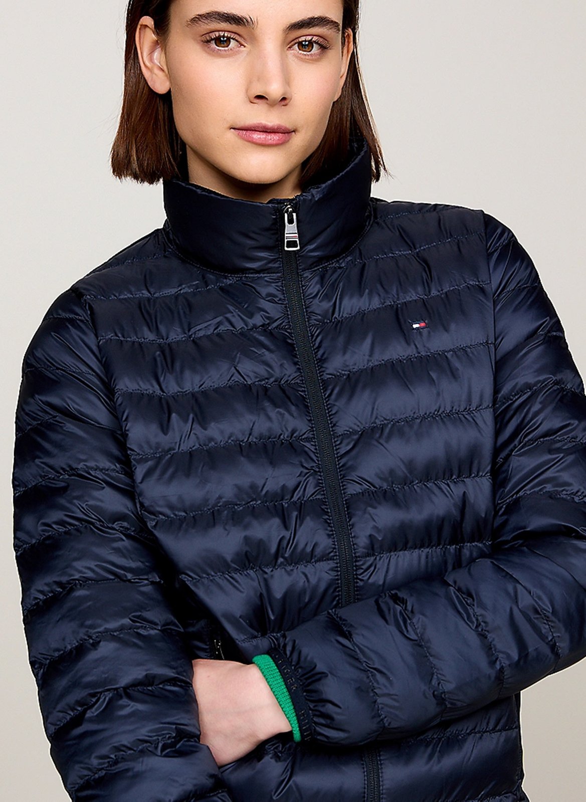 Doudoune à capuche TOMMY HILFIGER Bleu