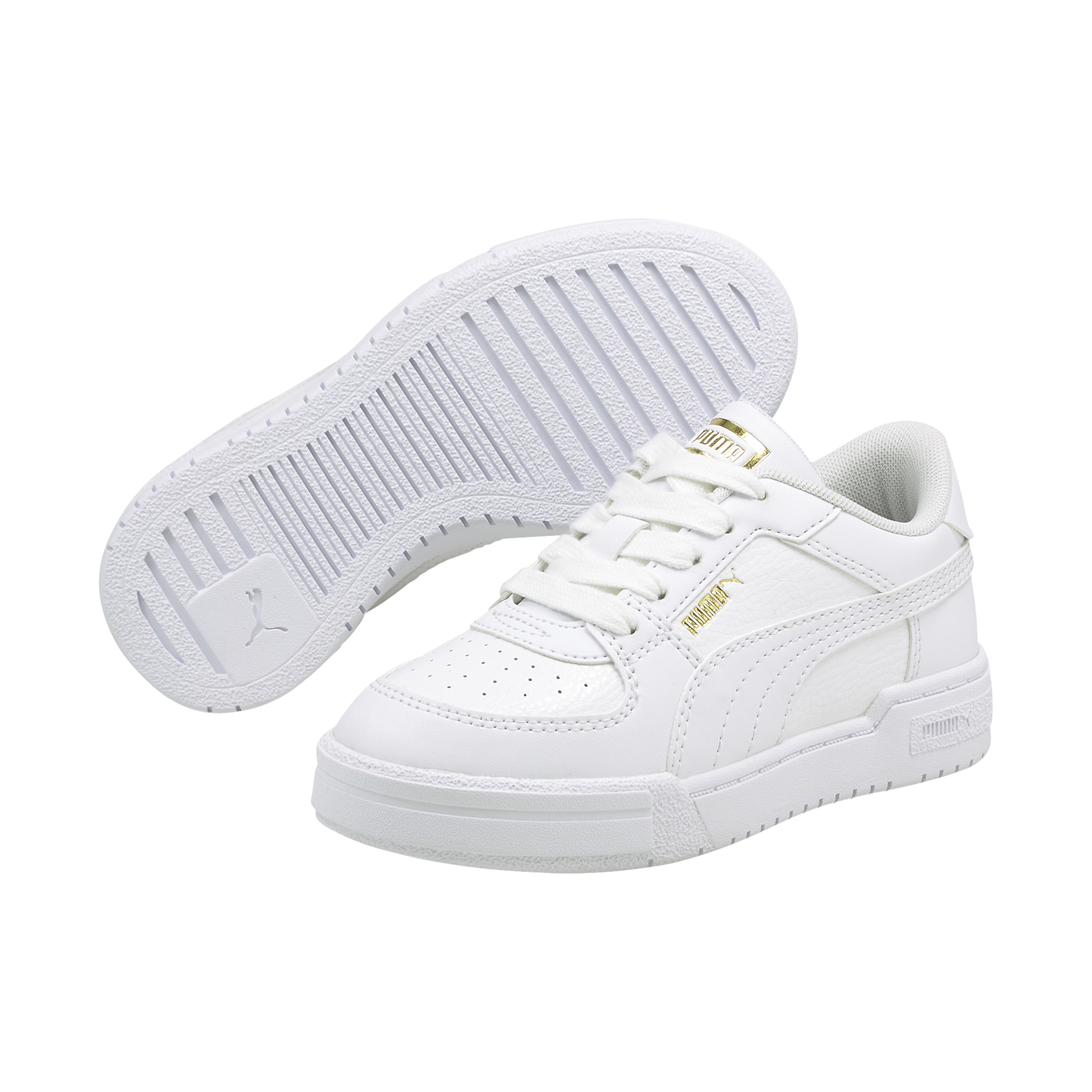 Junior leather basketball shoes Pro Classic PUMA White