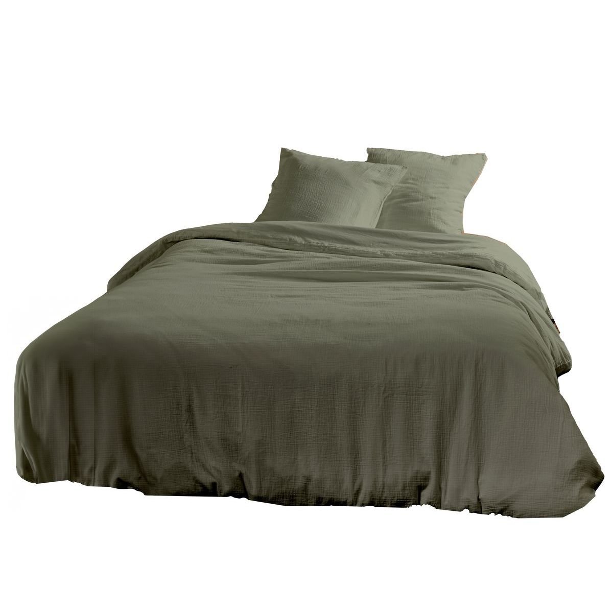Cotton bedding set TODAY LINGE DE MAISON Green