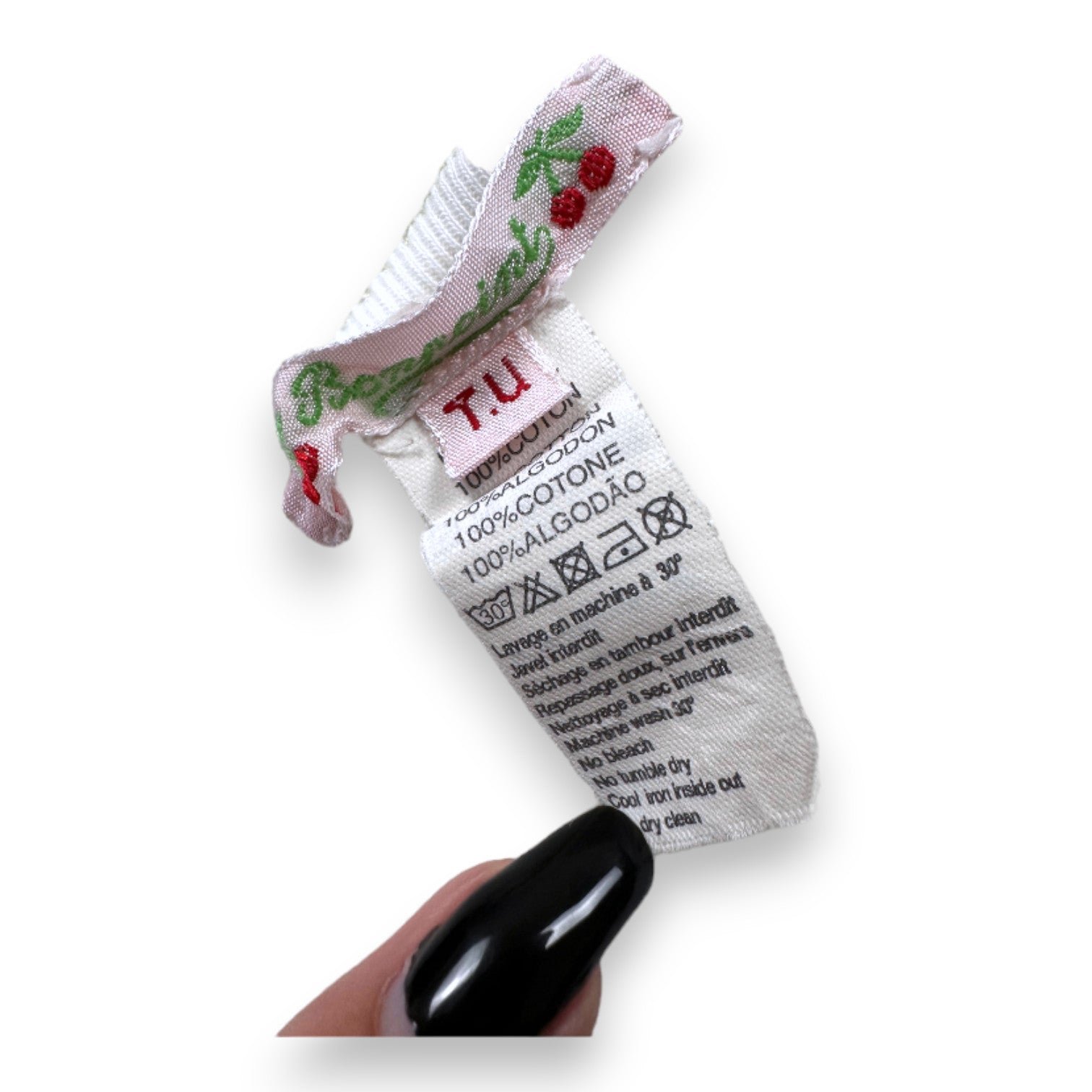 White baby bib - one size BONPOINT - Seconde Main White