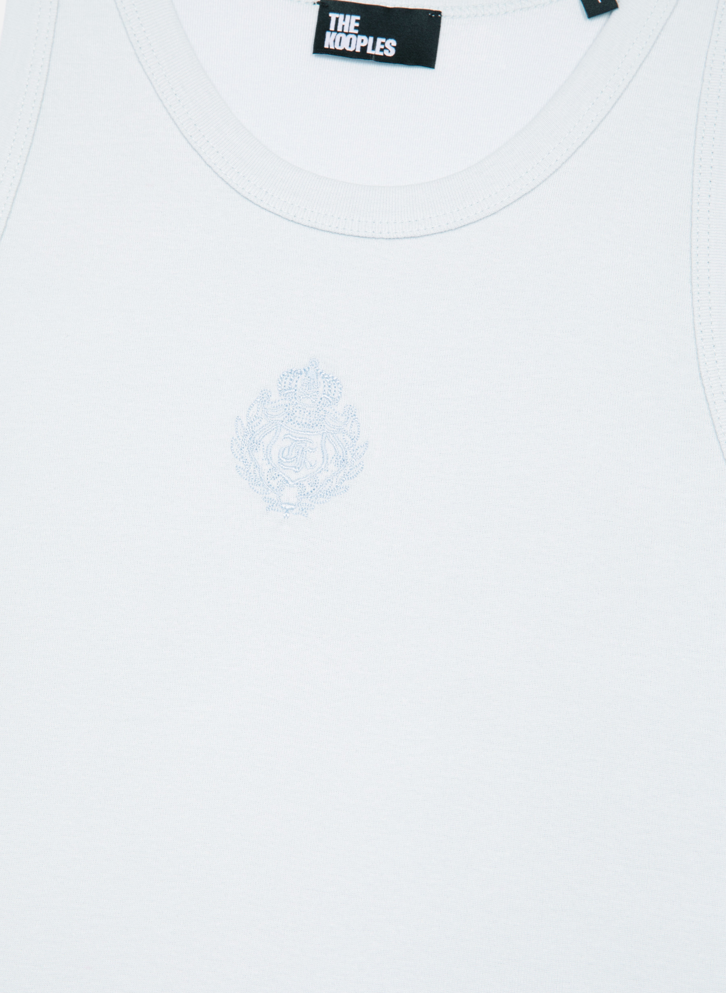 Tank top with crest THE KOOPLES Blue