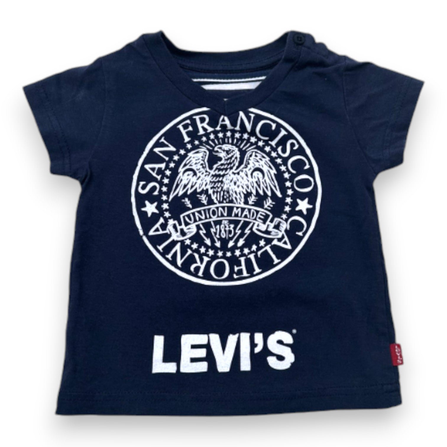 Blue baby T-shirt - 6 months LEVI'S - Seconde main Blue