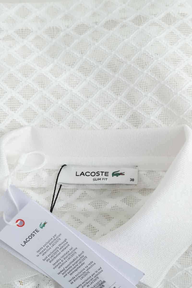 Polo shirt LACOSTE - SECONDE MAIN White