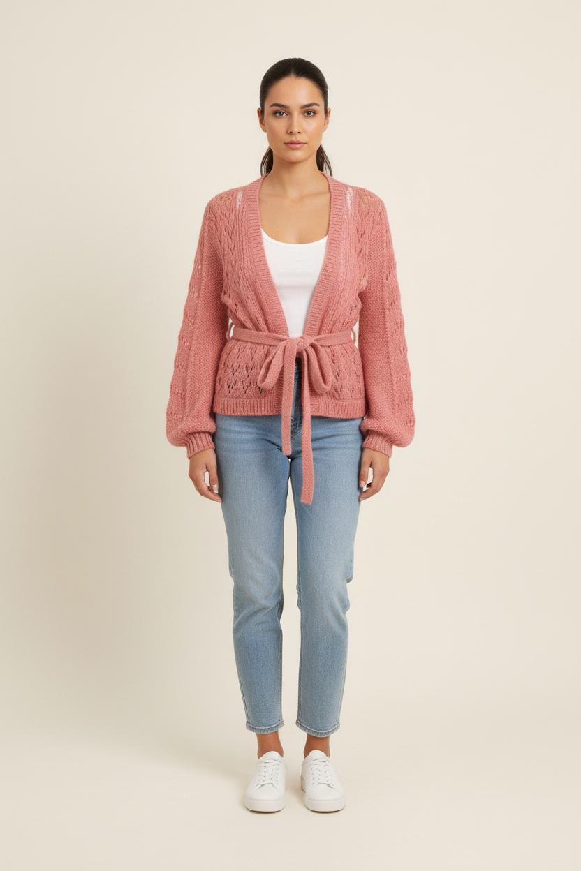 Cardigan LOUISE MISHA - Seconde Main Pink