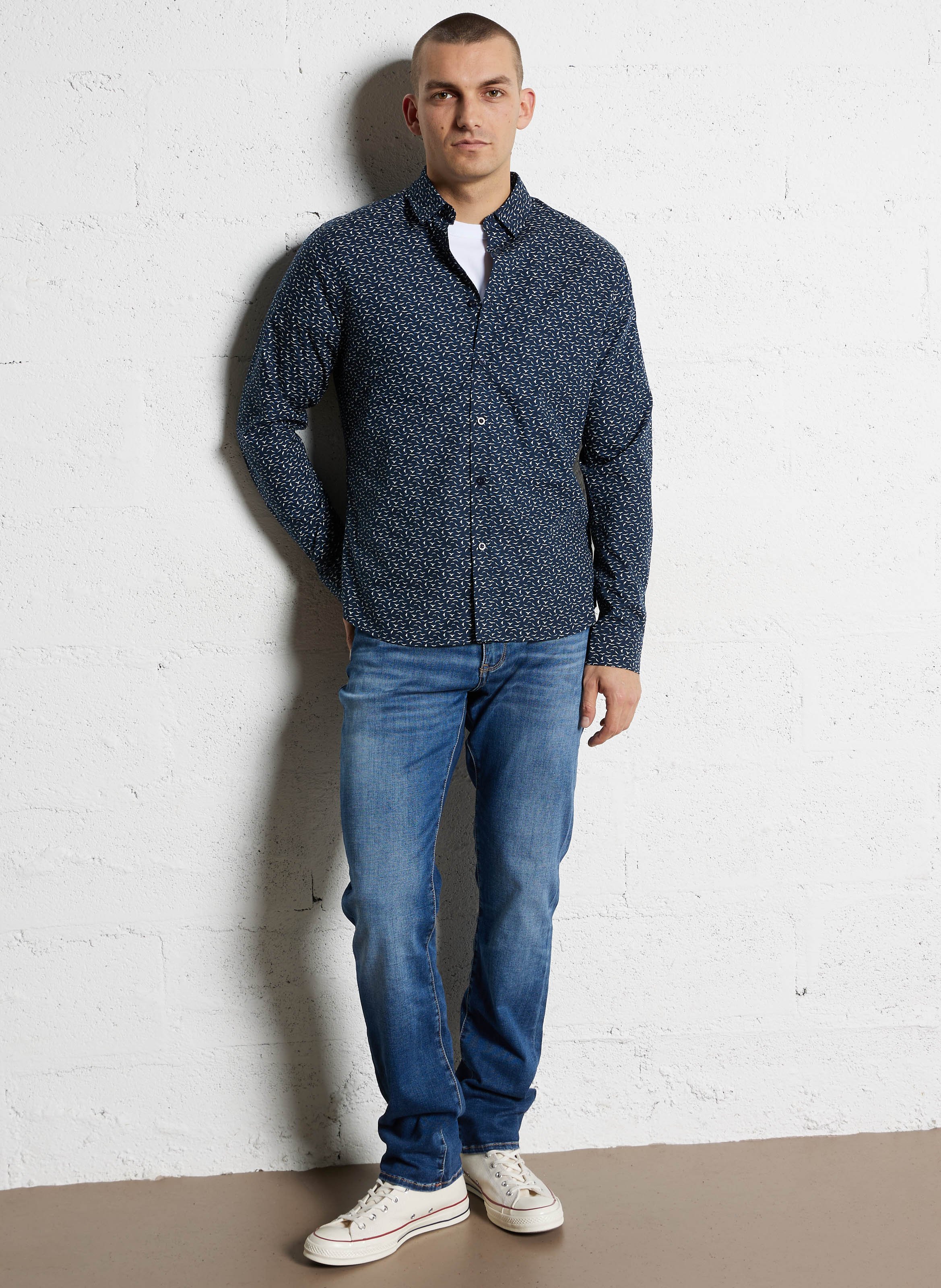 Camicia collo classico LE TEMPS DES CERISES Blu