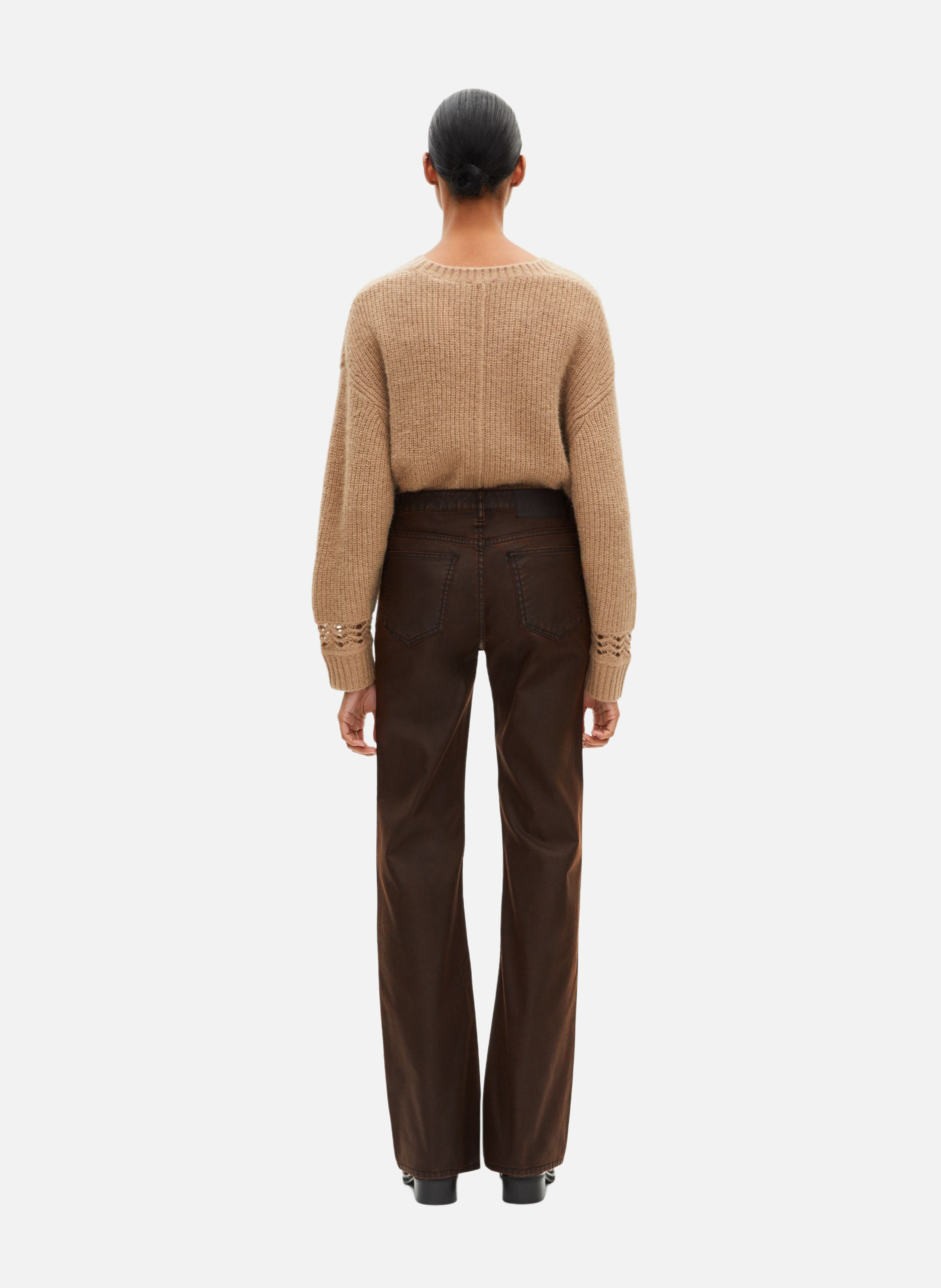 Boot-cut jeans THE KOOPLES Brown