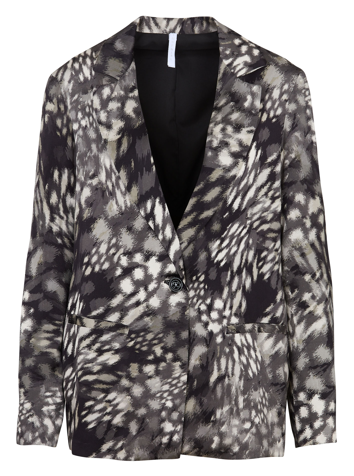 Veste droite col tailleur imprimée IMPERIAL Multicolore