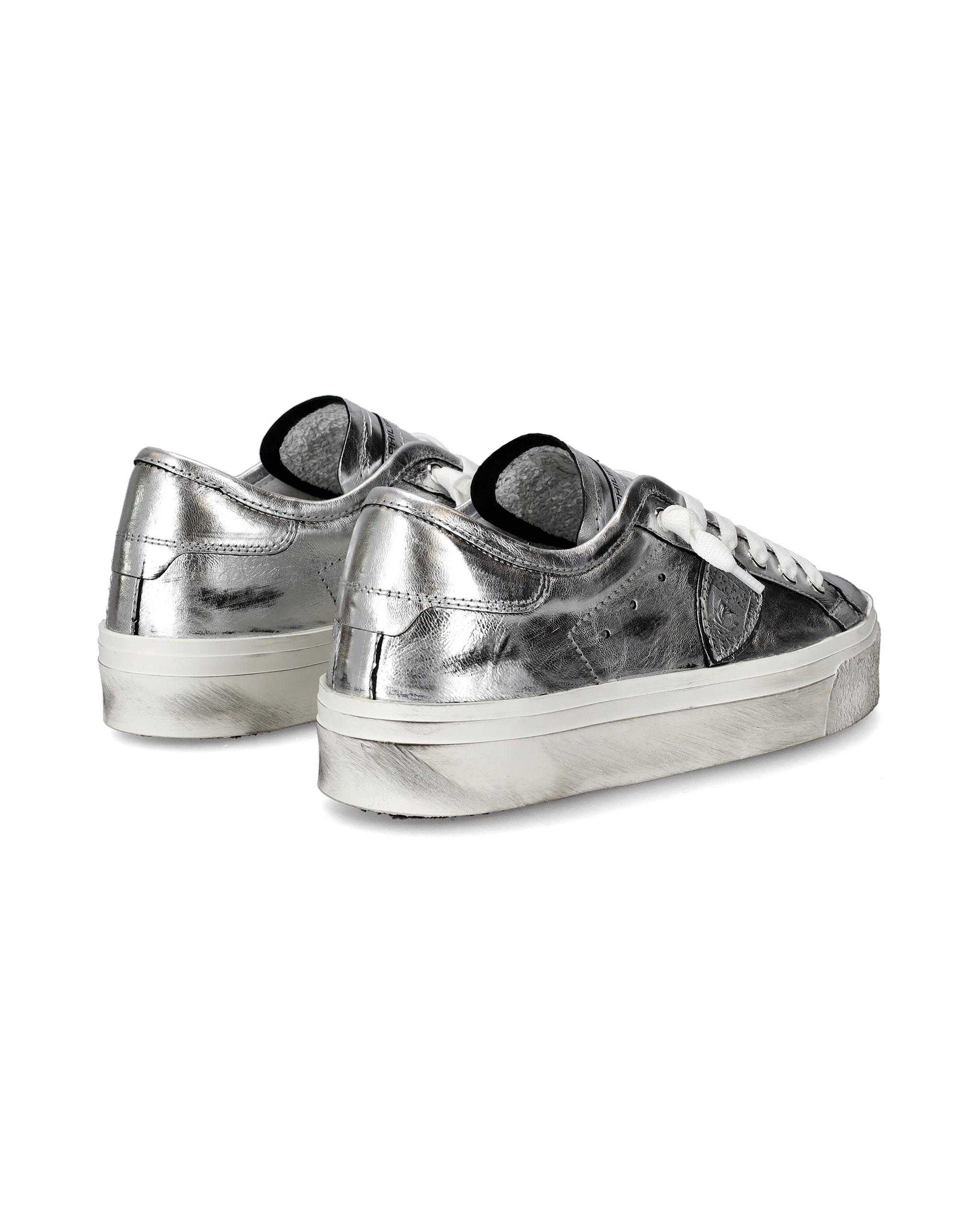 Sneakers Paris Haute Tennis PHILIPPE MODEL Silver