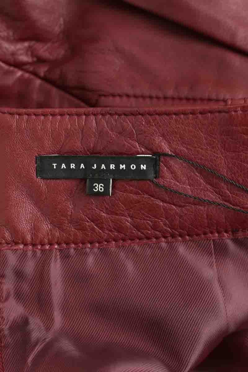 Mini skirt TARA JARMON - Seconde Main Red