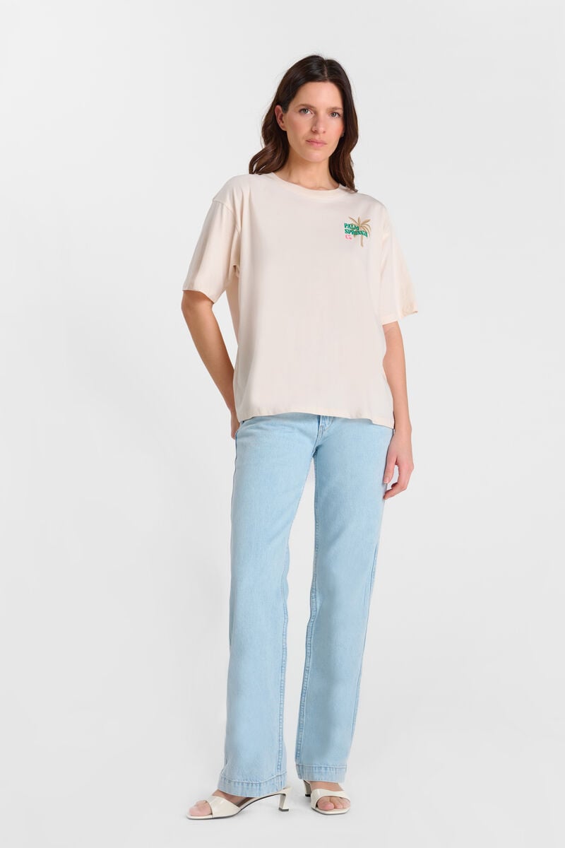 Tommy Badge T-shirt LE TEMPS DES CERISES White