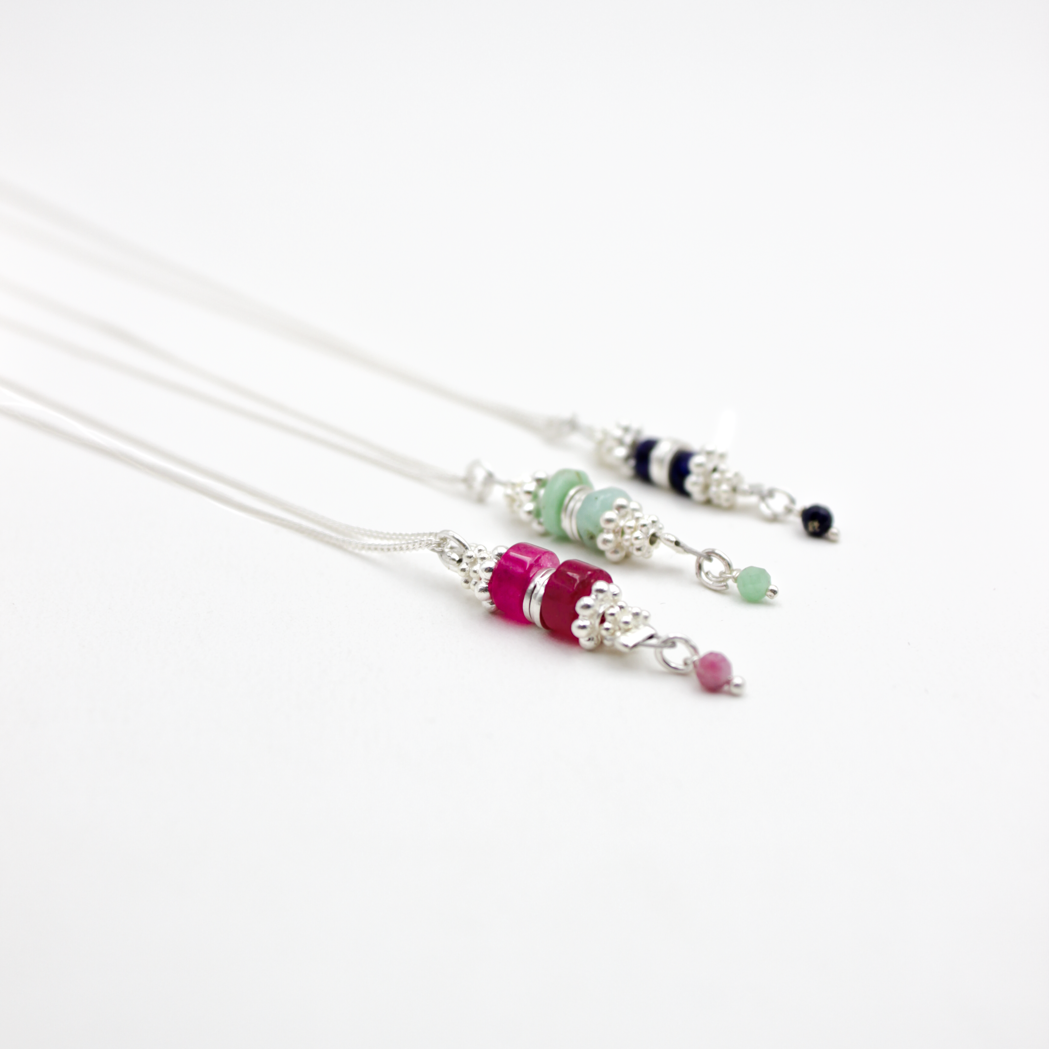 Collier tige heishi argent - jane L'ATELIER DES DAMES Argent