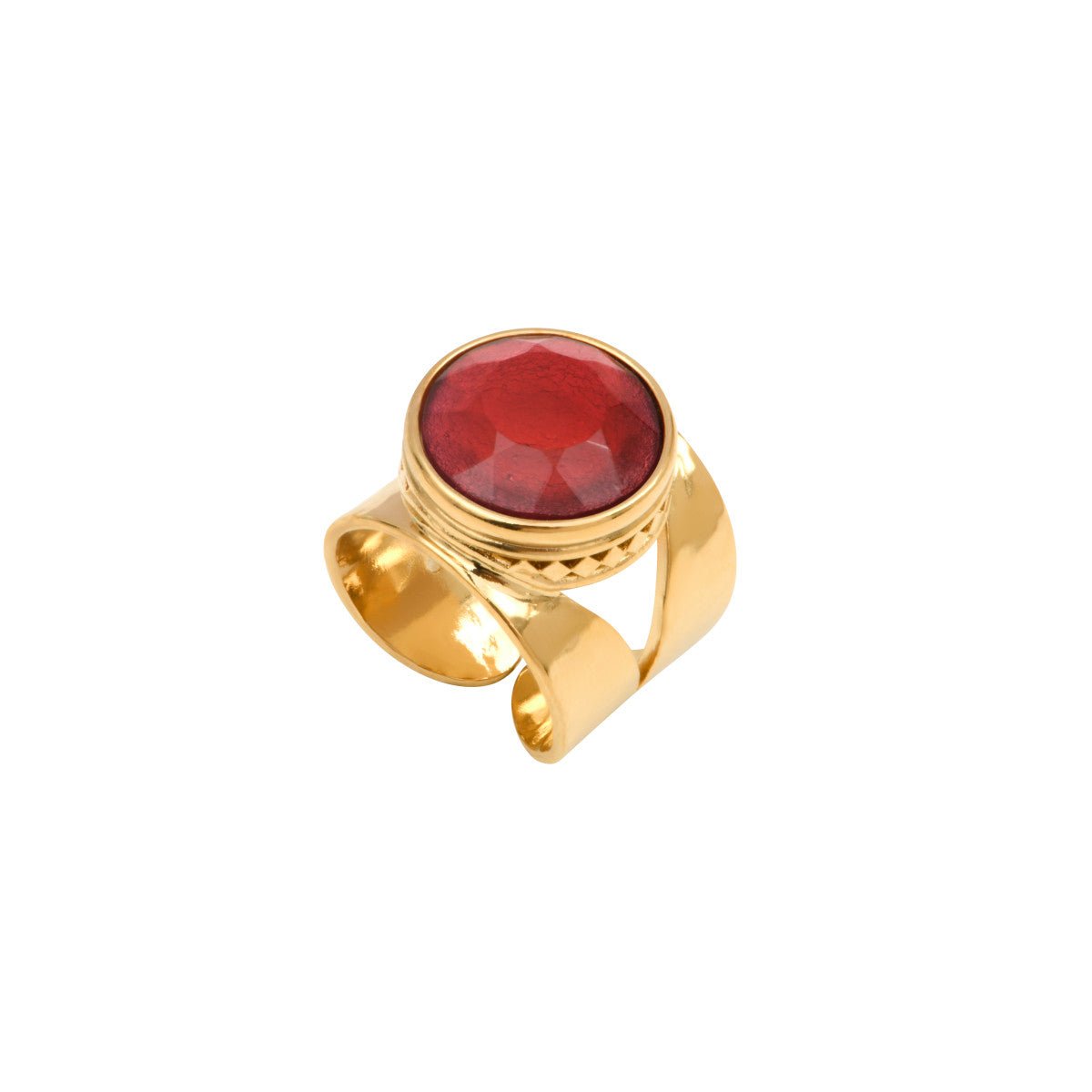 Adjustable ring SATELLITE PARIS Green