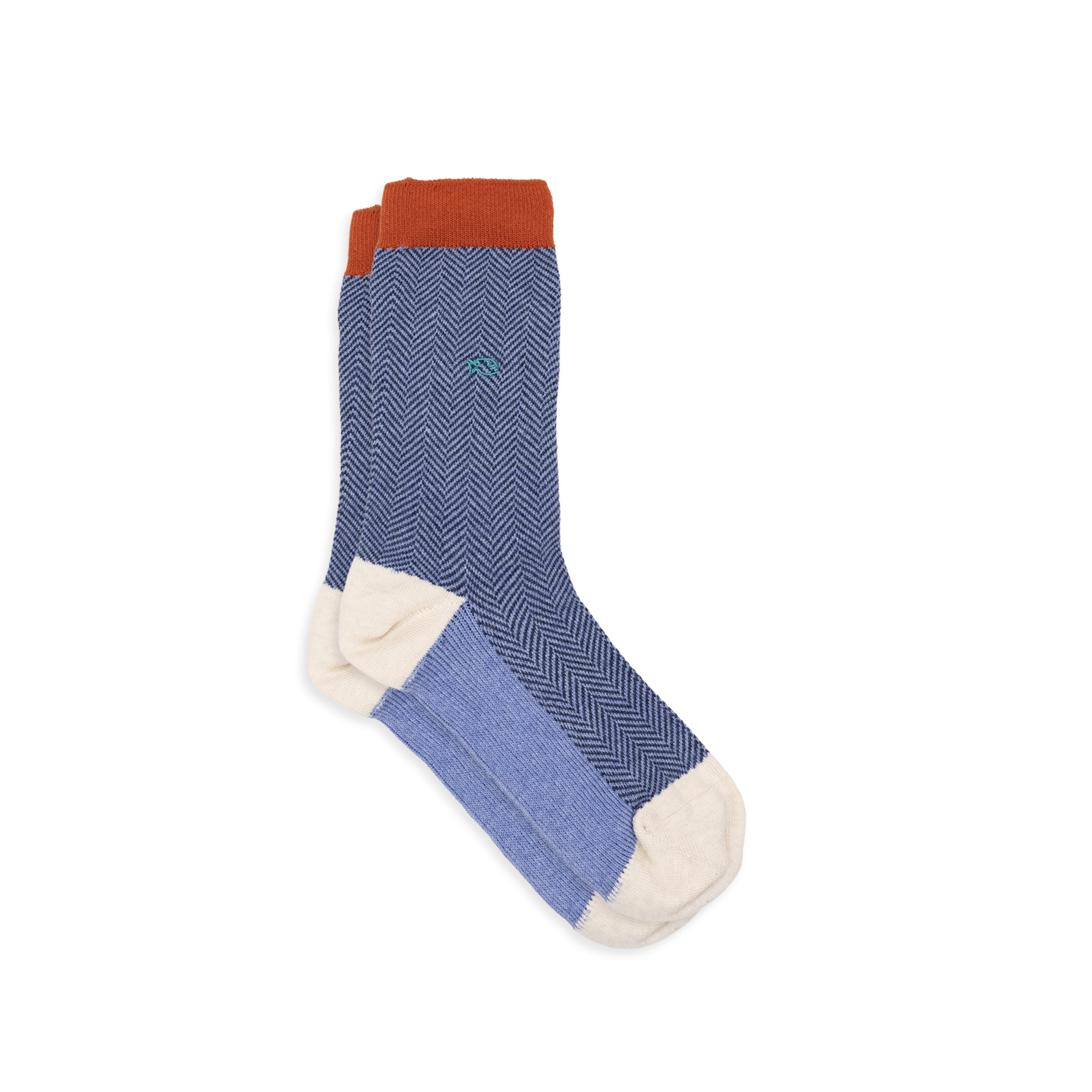 Combed cotton herringbone socks BILLYBELT