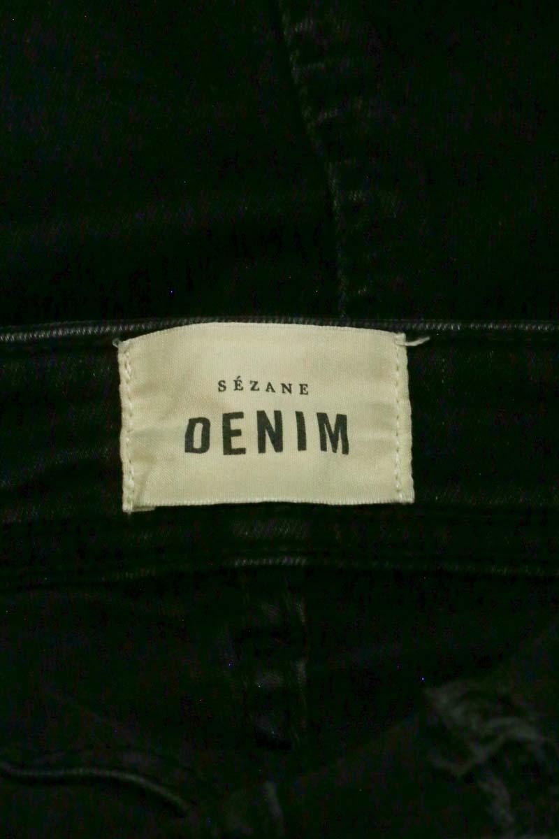 Slim-fit jeans SEZANE - Seconde main Black