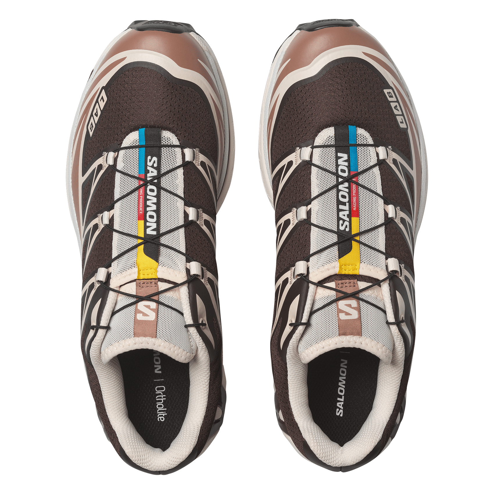 Baskets basses en toile SALOMON Multicolore