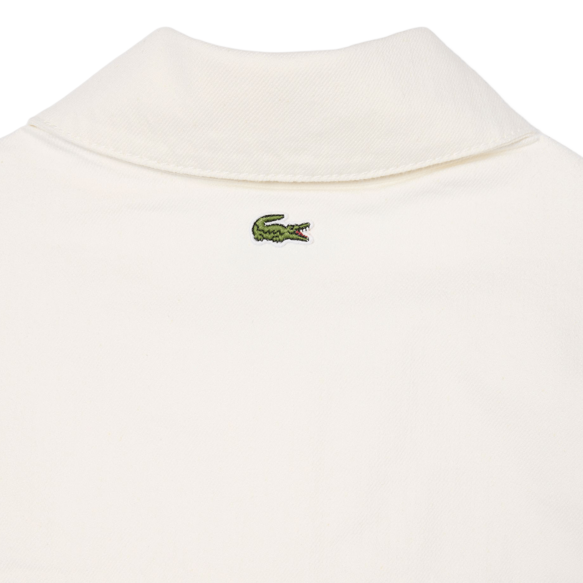 Weites Baumwollkleid LACOSTE Weiss