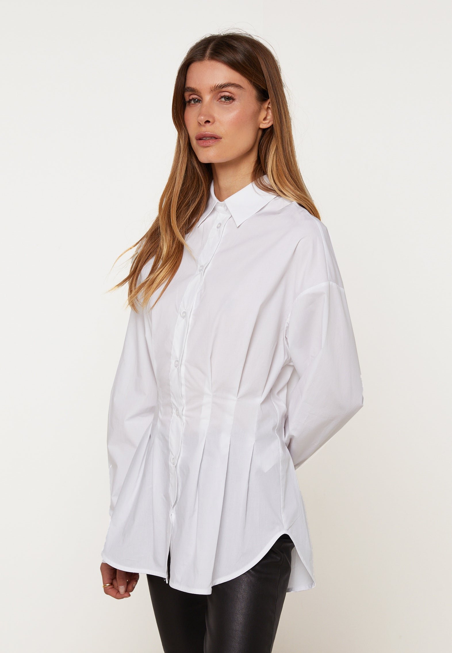 Fitted cotton shirt RODIER White