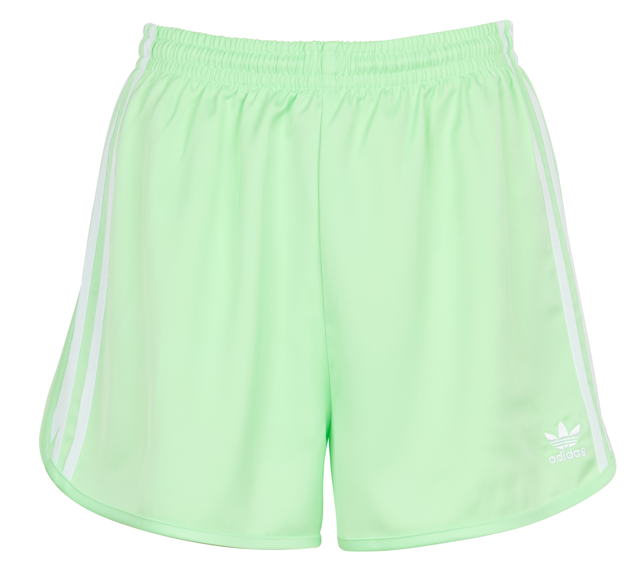 Satin sports shorts ADIDAS Green