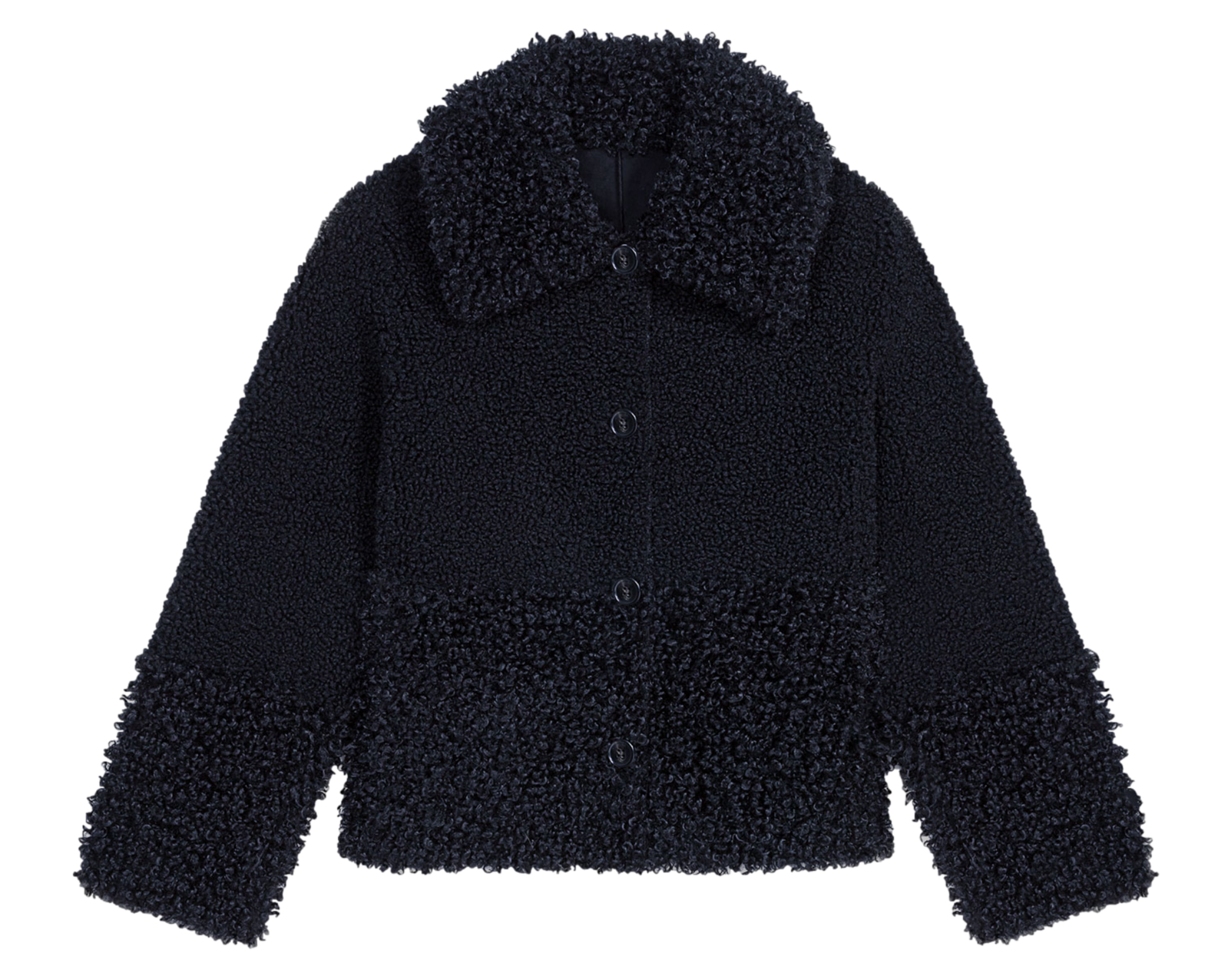 Blair Fancy straight jacket MAJE Black