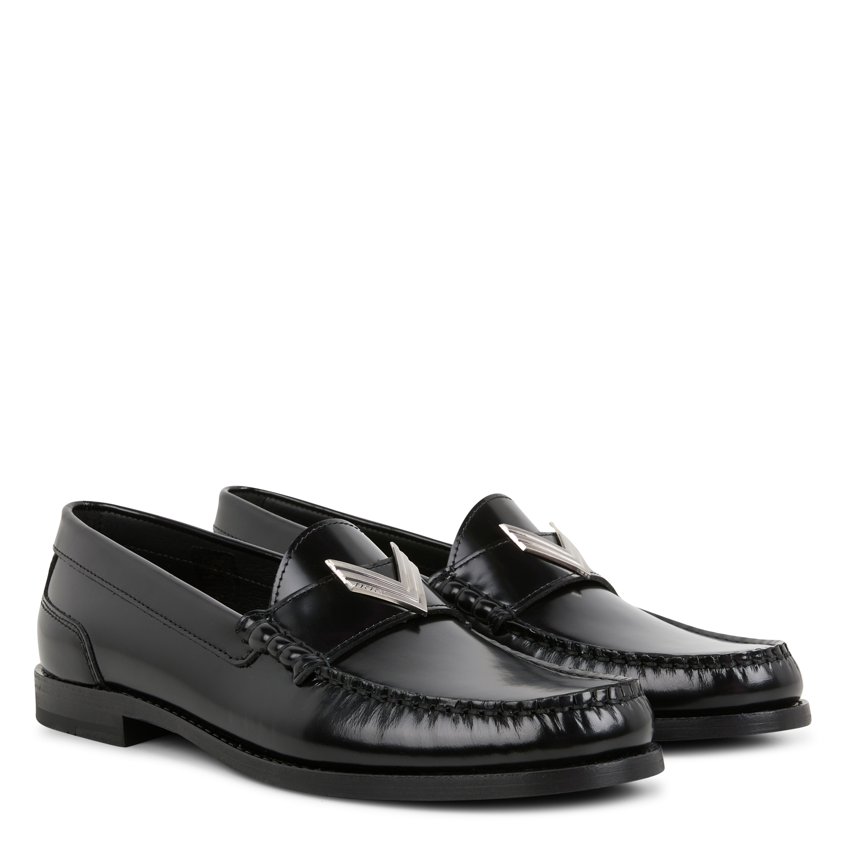 Mocassins vernis en cuir  IKKS Noir