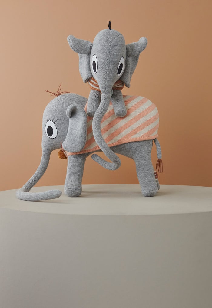 Cotton and polyester plush OYOY LIVING DESIGN Grey