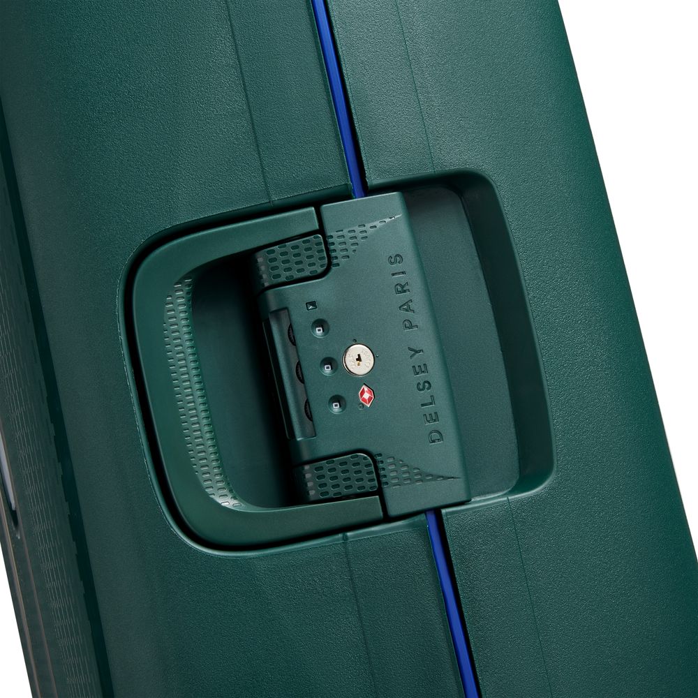 Rigid hold suitcase DELSEY PARIS Green