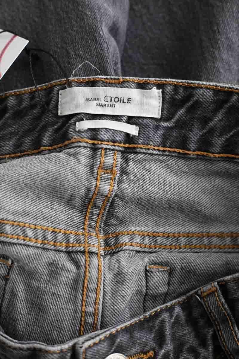 Cotton skinny jeans ISABEL MARANT ÉTOILE - SECONDE MAIN Black