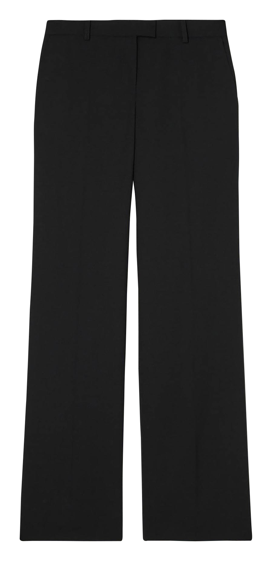 Pantalon droit en laine TARA JARMON Bleu