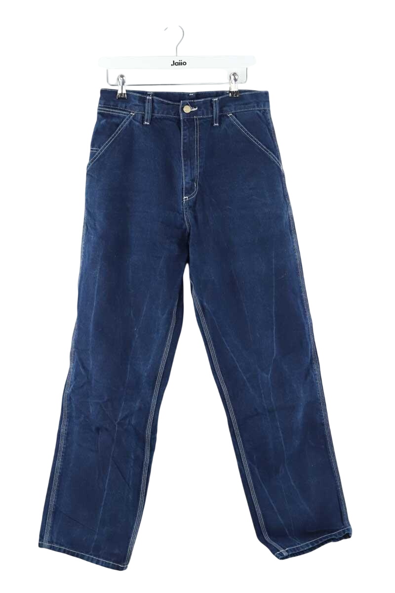 Slim-fit stretch cotton jeans with regular waist CARHARTT - SECONDE MAIN Blue